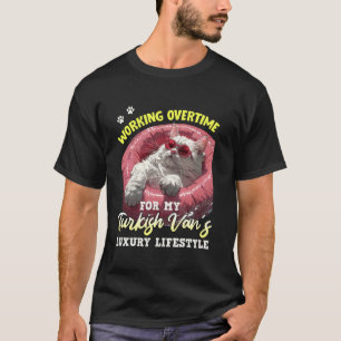 Katzenmama ARBEITET ÜBERSTUNDEN FÜR DAS LEBEN MEIN T-Shirt