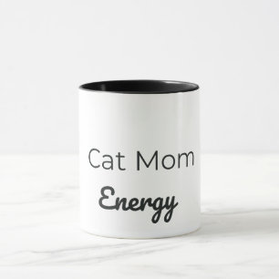 Katzenmama-Energie-Tasse   Süße Katzenliebhaber-Ka Tasse