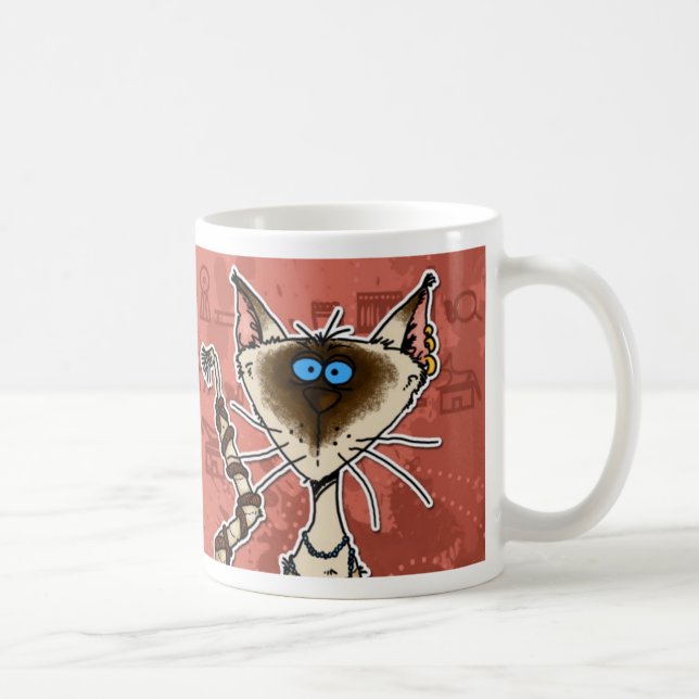 Katzenmama Kaffeetasse (Rechts)