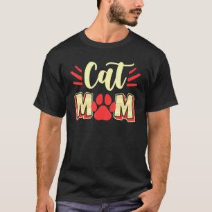 Katzenmama Katzenbesitzerin Muttertag Katzenmutter T-Shirt