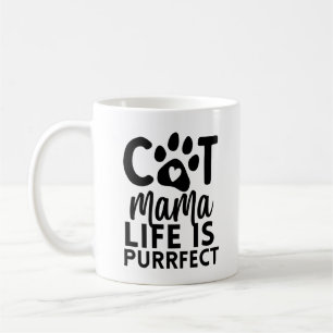 Katzenmama-Leben ist korrekt Kaffeetasse