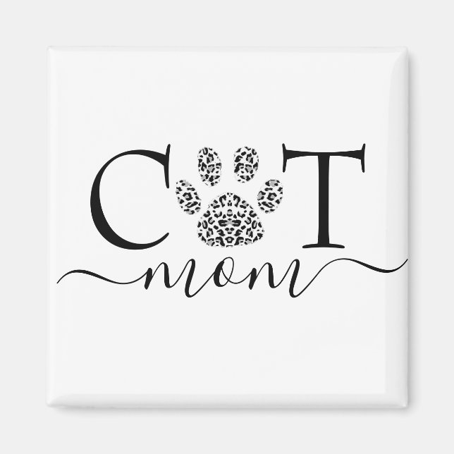 Katzenmama Magnet (Vorne)
