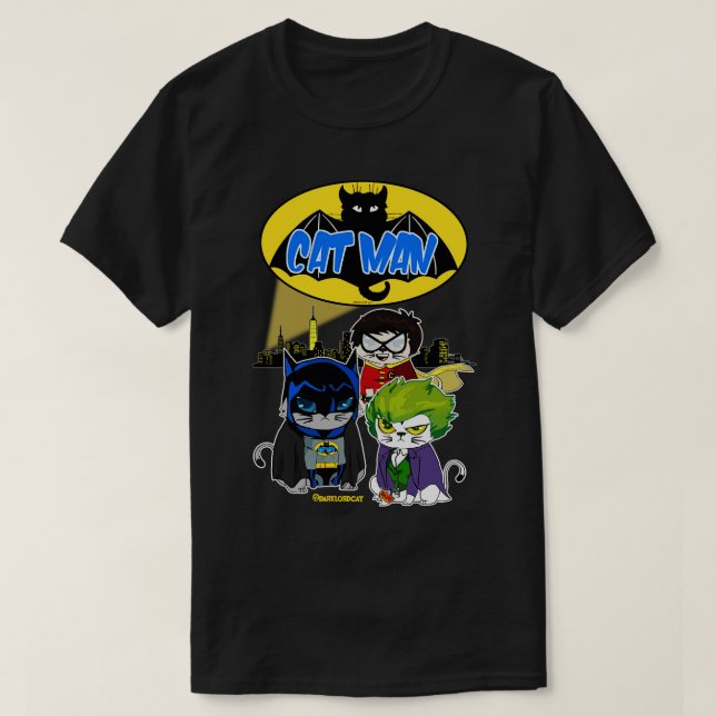Katzenmann T-Shirt (Design vorne)