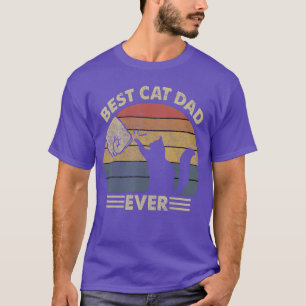 Katzenmänner Bester Katzenvater überhaupt Lustiges T-Shirt