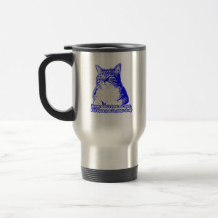 Katzenmeme für Katzenliebhaber und Katzenbesitzer Reisebecher