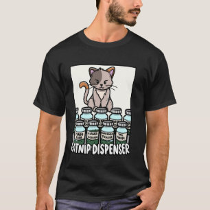 Katzenminze-Spender Schnurrhaar-Kitzler Kitten-Lie T-Shirt