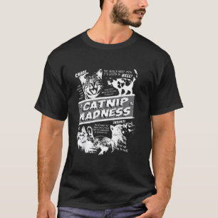 Katzenminze Wahnsinn Süßes Kätzchen Lustige Katze  T-Shirt
