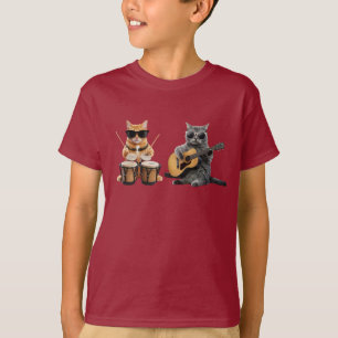 Katzenmusik-Duo Kinder T-Shirt