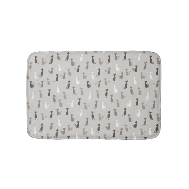 Katzenmuster Badematte (Vorderseite)