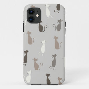Katzenmuster Case-Mate iPhone Hülle