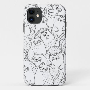 Katzenmuster Case-Mate iPhone Hülle