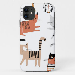 Katzenmuster Case-Mate iPhone Hülle