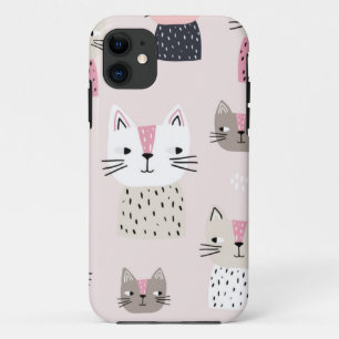 Katzenmuster Case-Mate iPhone Hülle
