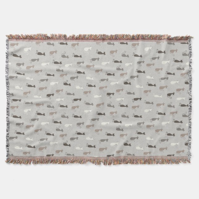 Katzenmuster Decke (Vorderseite)