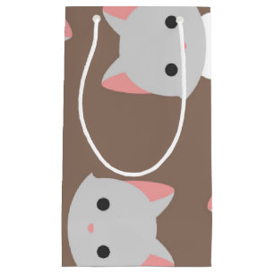 Katzenmuster Kleine Geschenktüte