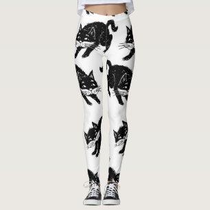 Katzenmuster Leggings