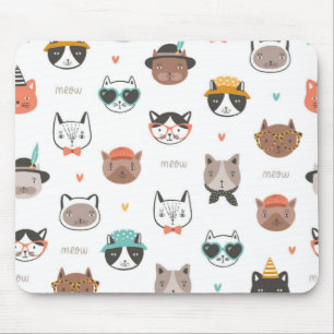 Katzenmuster Mousepad