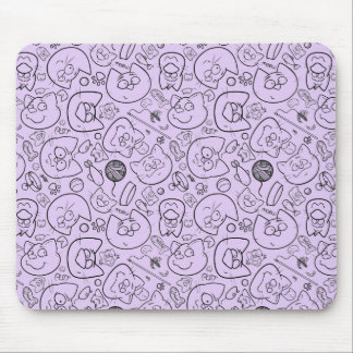 Katzenmuster-Mousepad Mousepad