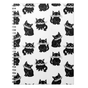 Katzenmuster Notizblock