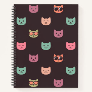 Katzenmuster Notizbuch