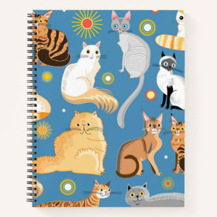 Katzenmuster Notizbuch