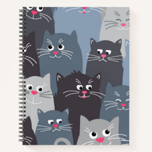 Katzenmuster Notizbuch