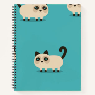 Katzenmuster Notizbuch