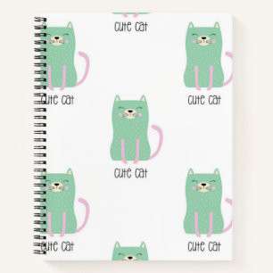 Katzenmuster Notizbuch