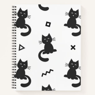 Katzenmuster Notizbuch