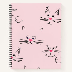 Katzenmuster Notizbuch