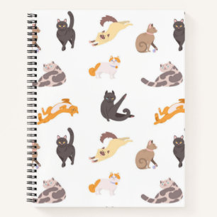 Katzenmuster Notizbuch