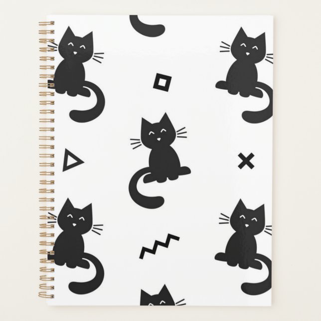 Katzenmuster Planer (Vorderseite)