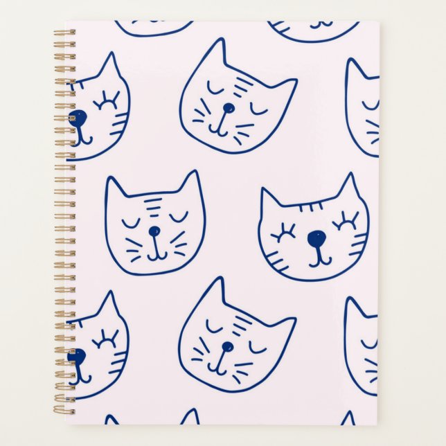 Katzenmuster Planer (Vorderseite)