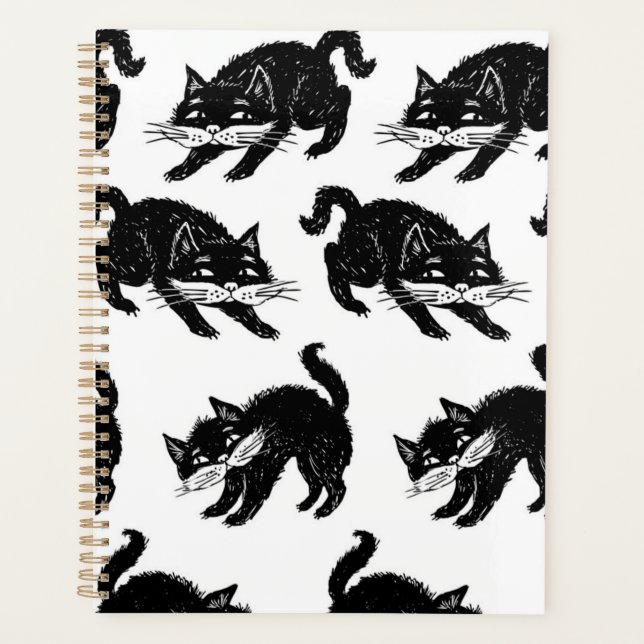 Katzenmuster Planer (Vorderseite)