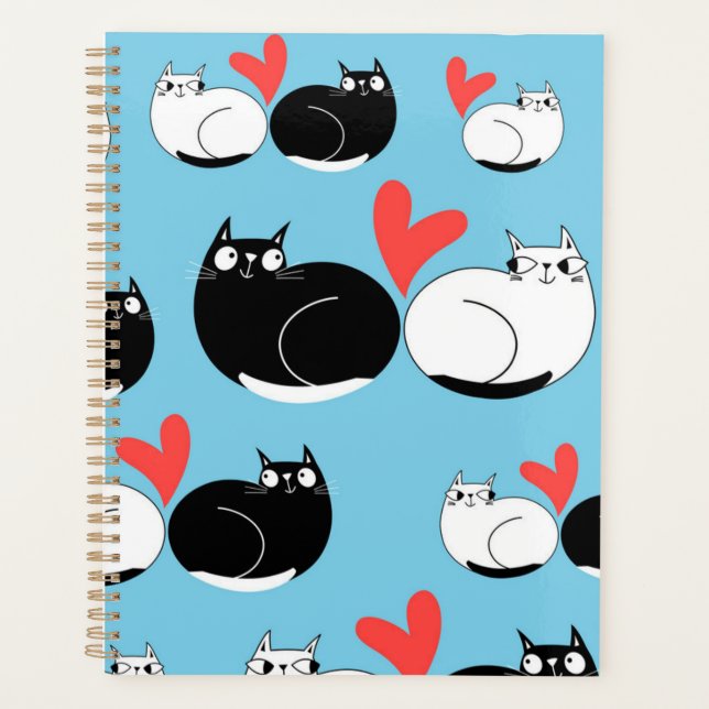 Katzenmuster Planer (Vorderseite)