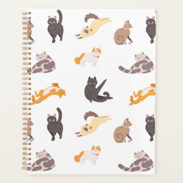 Katzenmuster Planer (Vorderseite)