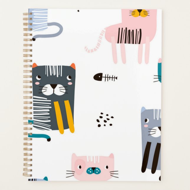 Katzenmuster Planer (Vorderseite)