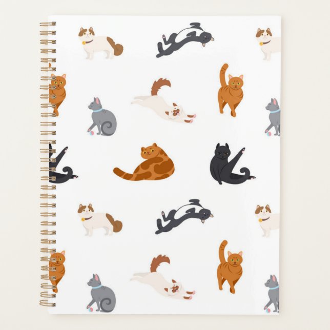Katzenmuster Planer (Vorderseite)