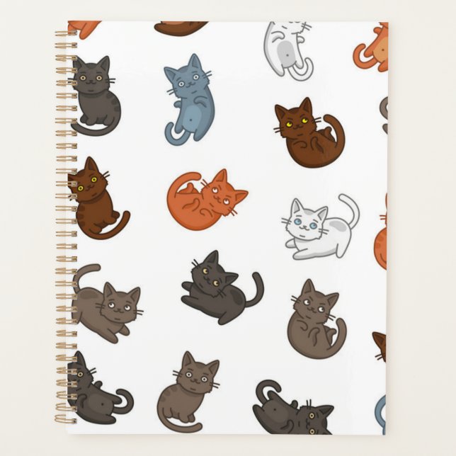 Katzenmuster Planer (Vorderseite)