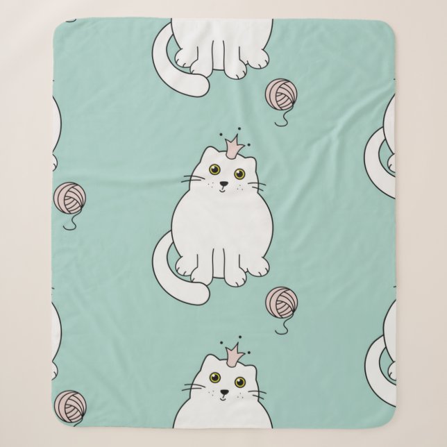 Katzenmuster Sherpadecke (Vorderseite)