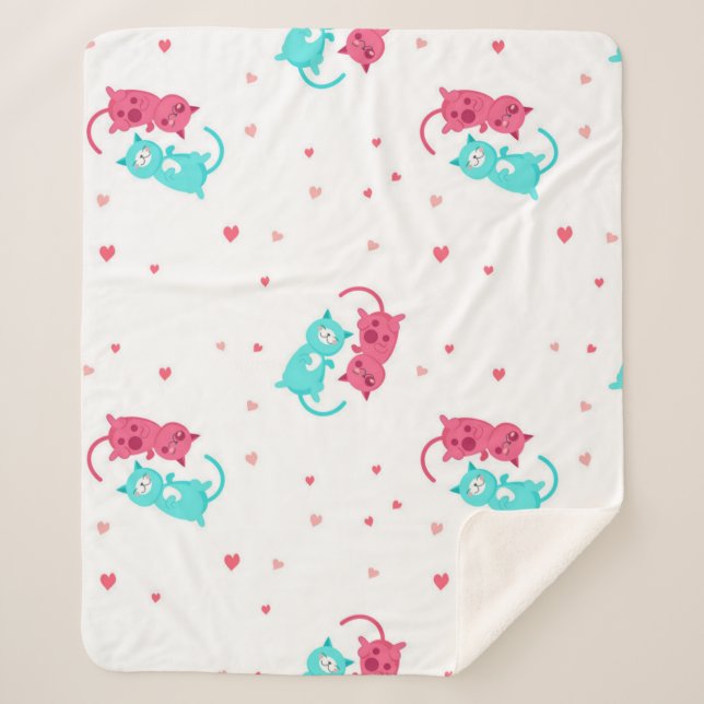 Katzenmuster Sherpadecke (Vorderseite)