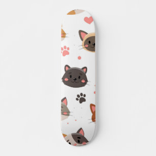 Katzenmuster Skateboard