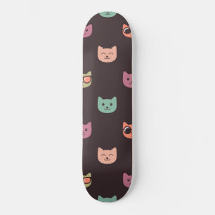 Katzenmuster Skateboard