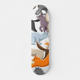 Katzenmuster Skateboard