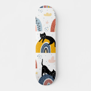 Katzenmuster Skateboard