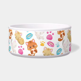 Katzenmuster, Süße Katzen, Kätzchen, Katzenpfoten Napf