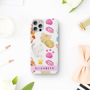 Katzenmuster, Süße Katzen, Kätzchen, Pfoten, Dein iPhone 16 Hülle