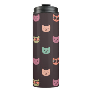 Katzenmuster Thermosbecher