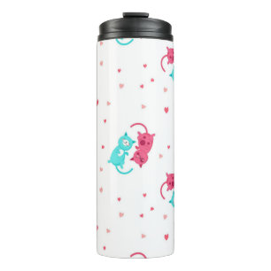 Katzenmuster Thermosbecher