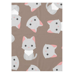 Katzenmuster Tischdecke
